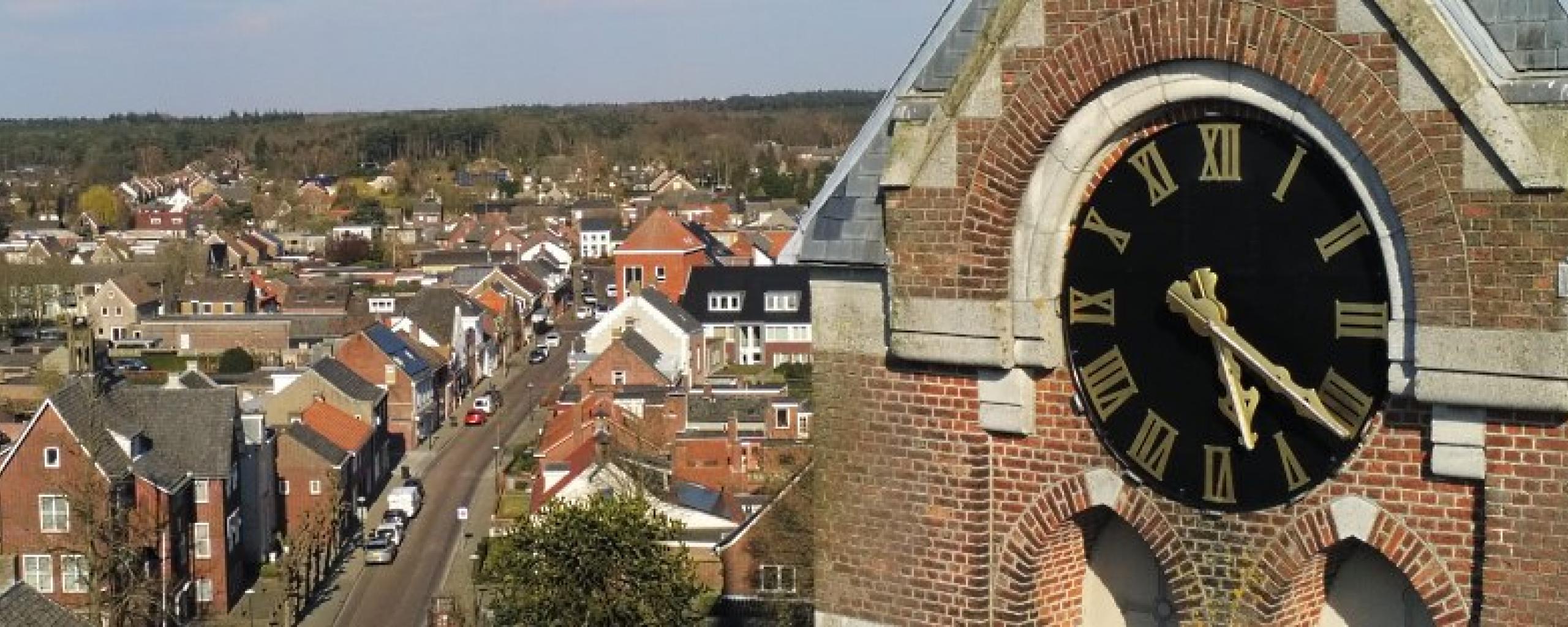 Kerktoren in Ossendrecht