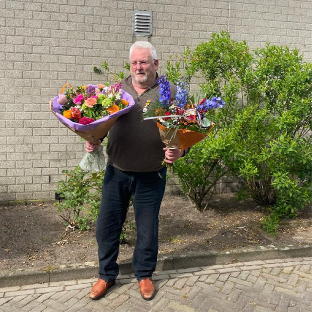 Wout den Daas ontvangt de Koninklijke Onderscheiding