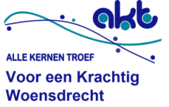Logo Alle Kernen Troef (AKT) - voor een krachtig Woensdrecht