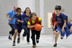 Archieffoto schoolbasketbaltoernooi 2012